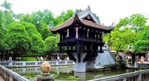 Tranh Chùa Một Cột