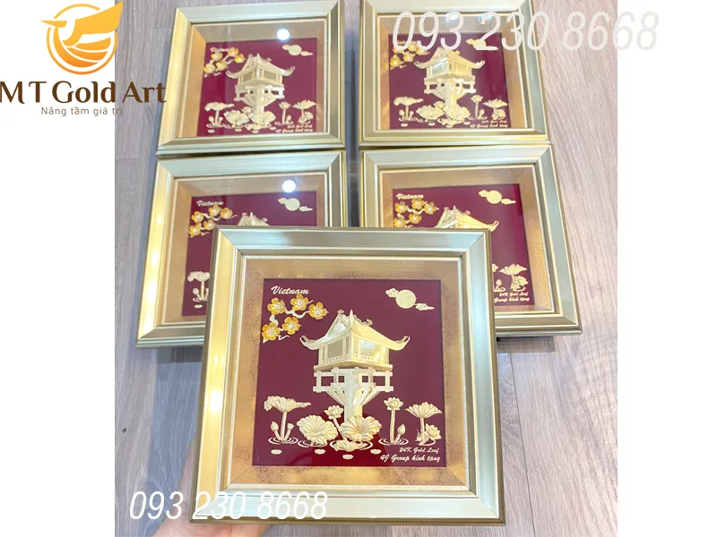 Tranh chùa một cột - Biểu trưng Hà Nội Tranh chùa một cột - Biểu trưng Hà Nội