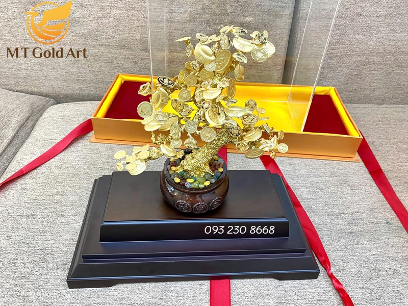 Chậu cây tài lộc - Quà sinh nhật đồng nghiệp cao cấp